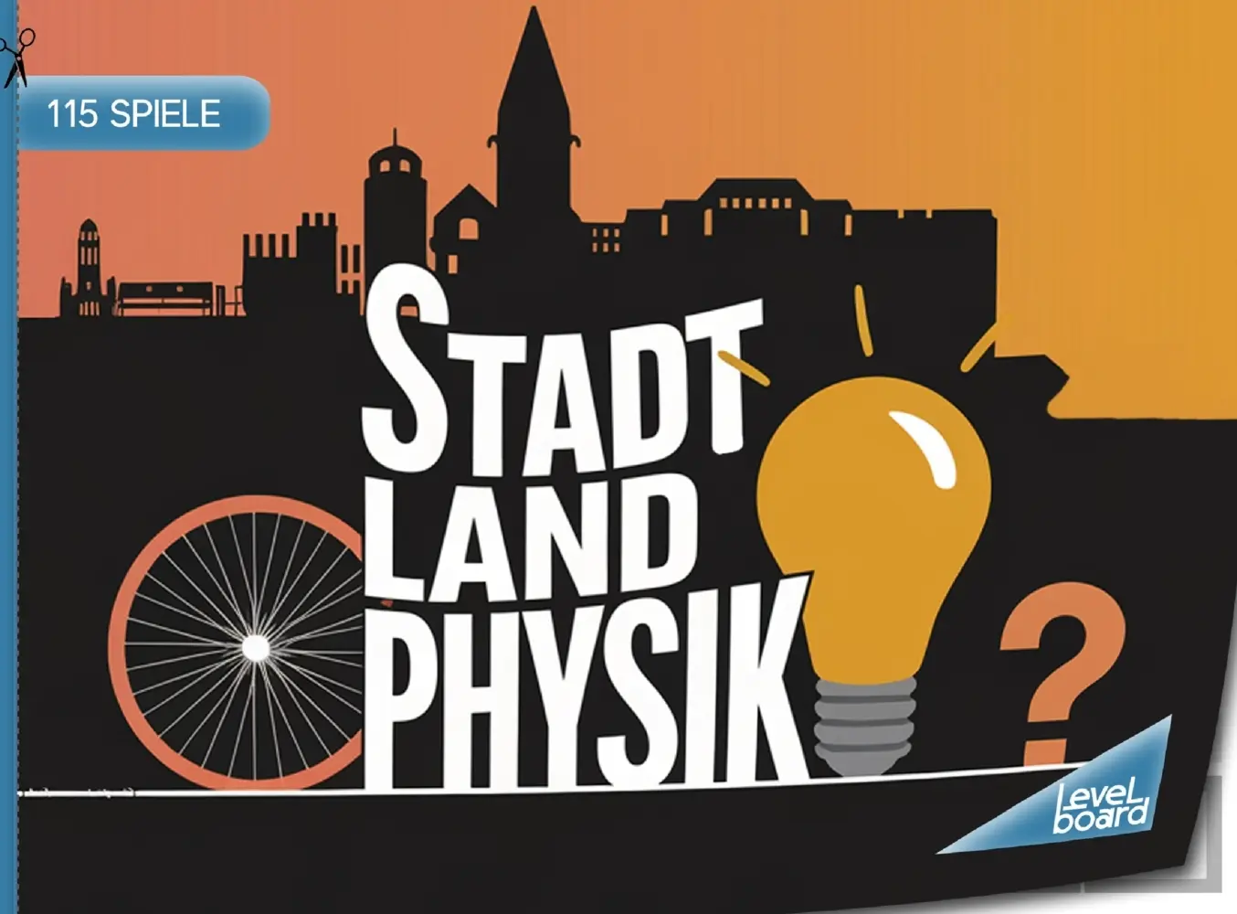 Cover: 9783693197363 | Stadt, Land, Physik - 115 Spielblöcke | levelBoard Spiele | Buch
