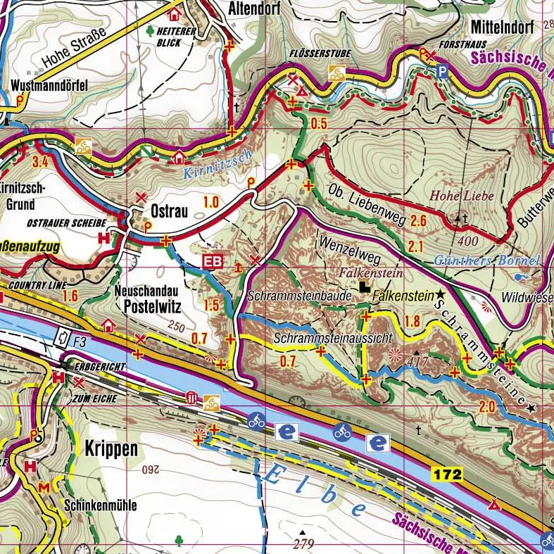 Bild: 9788072247363 | Wanderkarte Tschechien Jeseniky, Praded, Kralicky Sneznik 1 : 40 000
