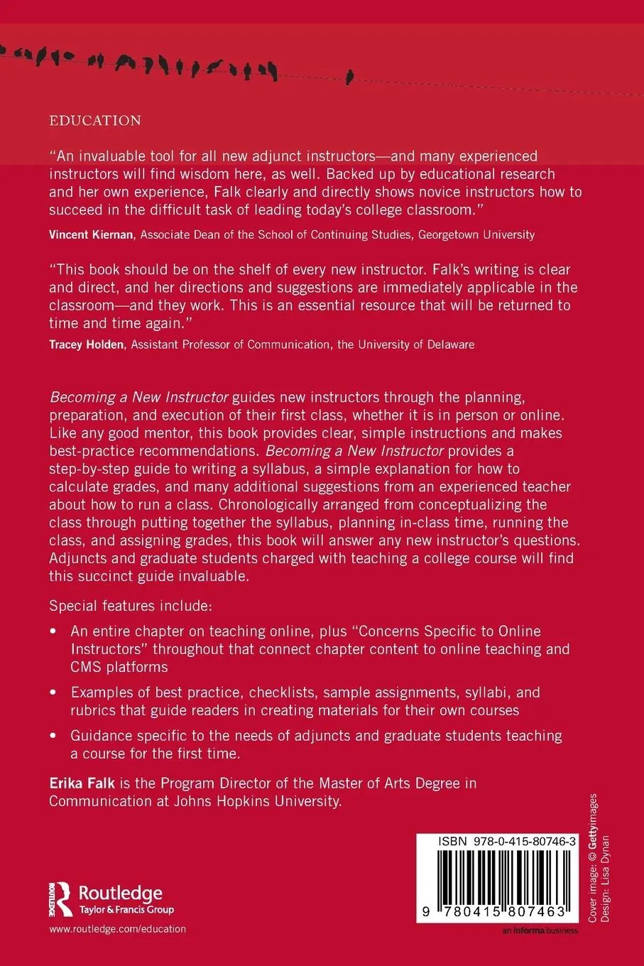 Rückseite: 9780415807463 | Becoming a New Instructor | Erika Falk | Taschenbuch | Englisch | 2011