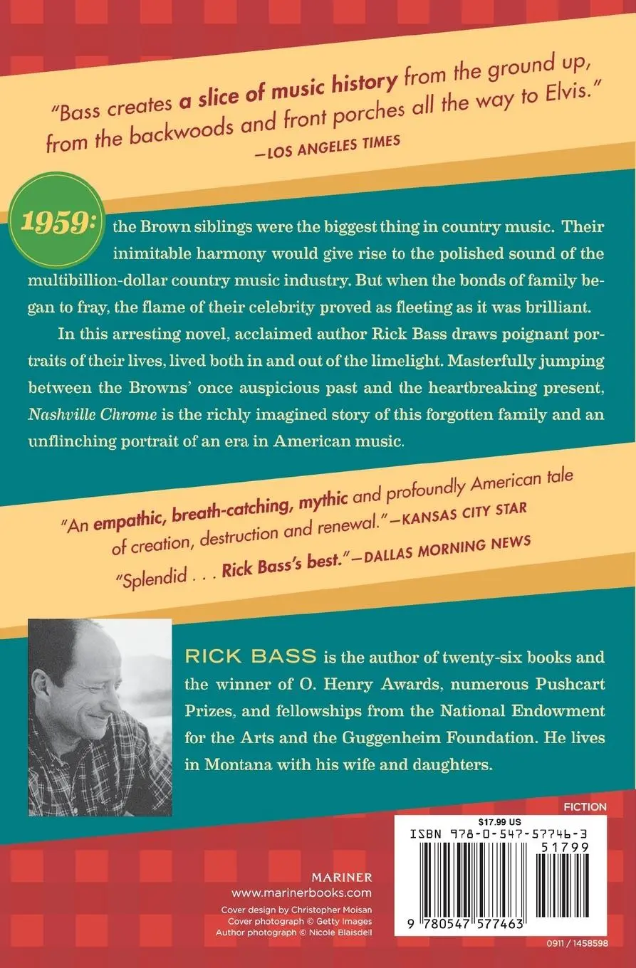 Rückseite: 9780547577463 | Nashville Chrome | Rick Bass | Taschenbuch | Kartoniert / Broschiert