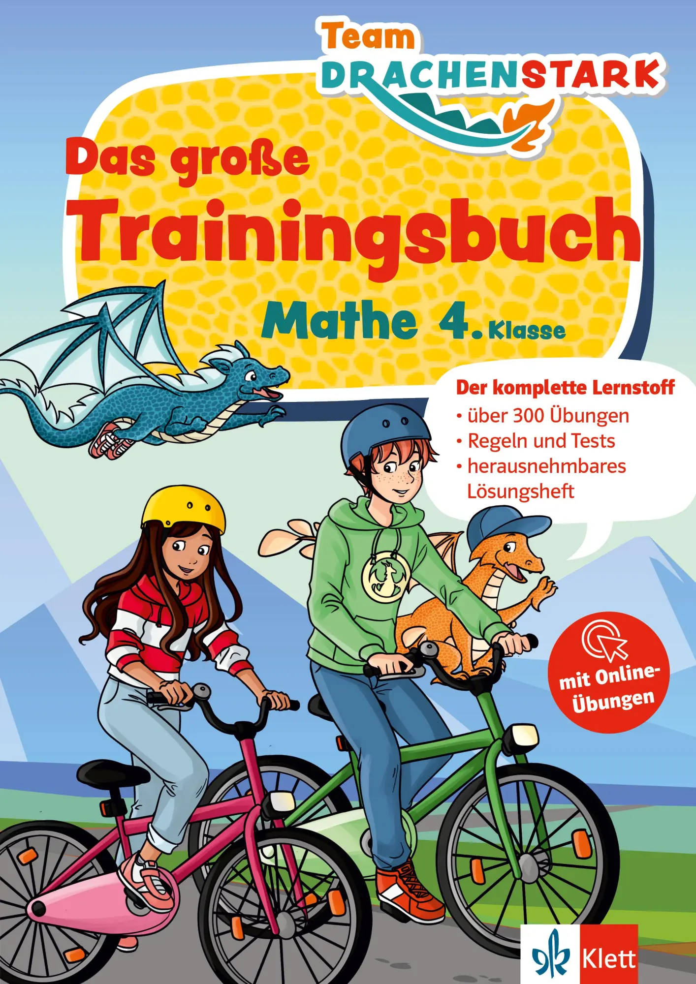Cover: 9783129497463 | Klett Team Drachenstark: Das große Trainingsbuch Mathe 4. Klasse