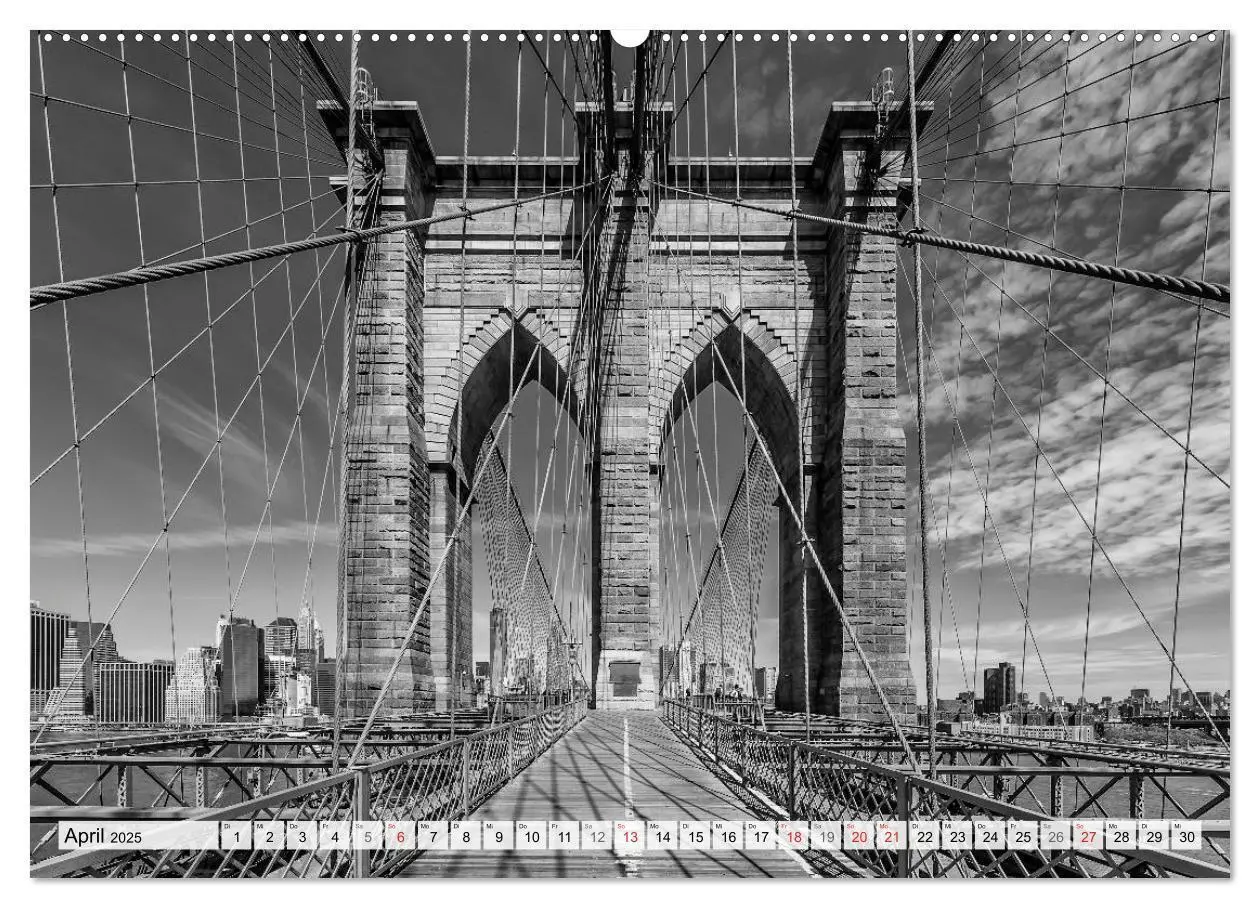 Bild: 9783435787463 | BROOKLYN BRIDGE Das Wahrzeichen von New York City (Wandkalender...
