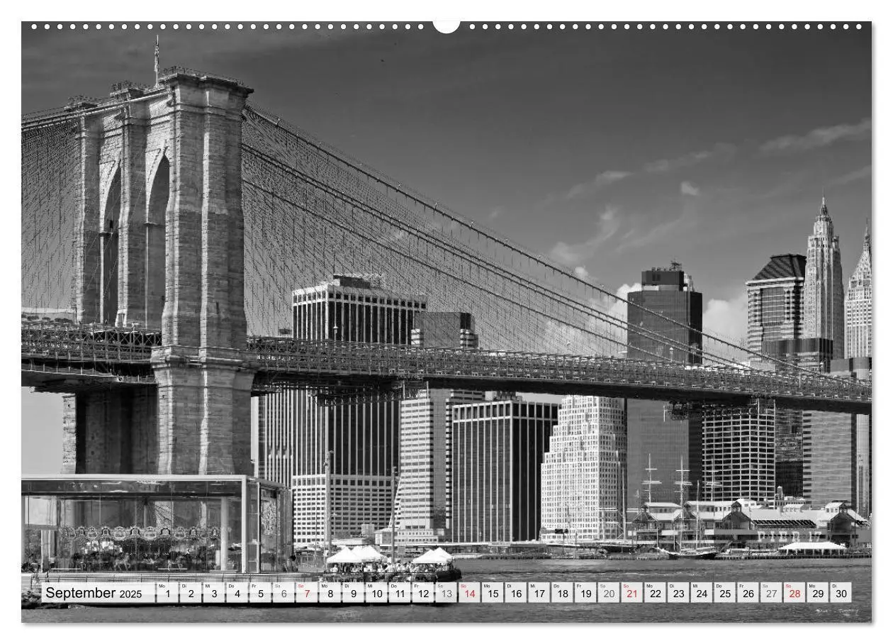 Bild: 9783435787463 | BROOKLYN BRIDGE Das Wahrzeichen von New York City (Wandkalender...
