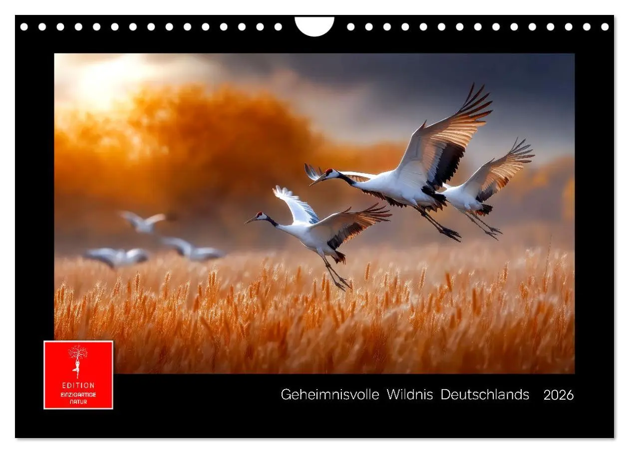 Cover: 9783457257463 | Geheimnisvolle Wildnis Deutschlands (Wandkalender 2026 DIN A4...