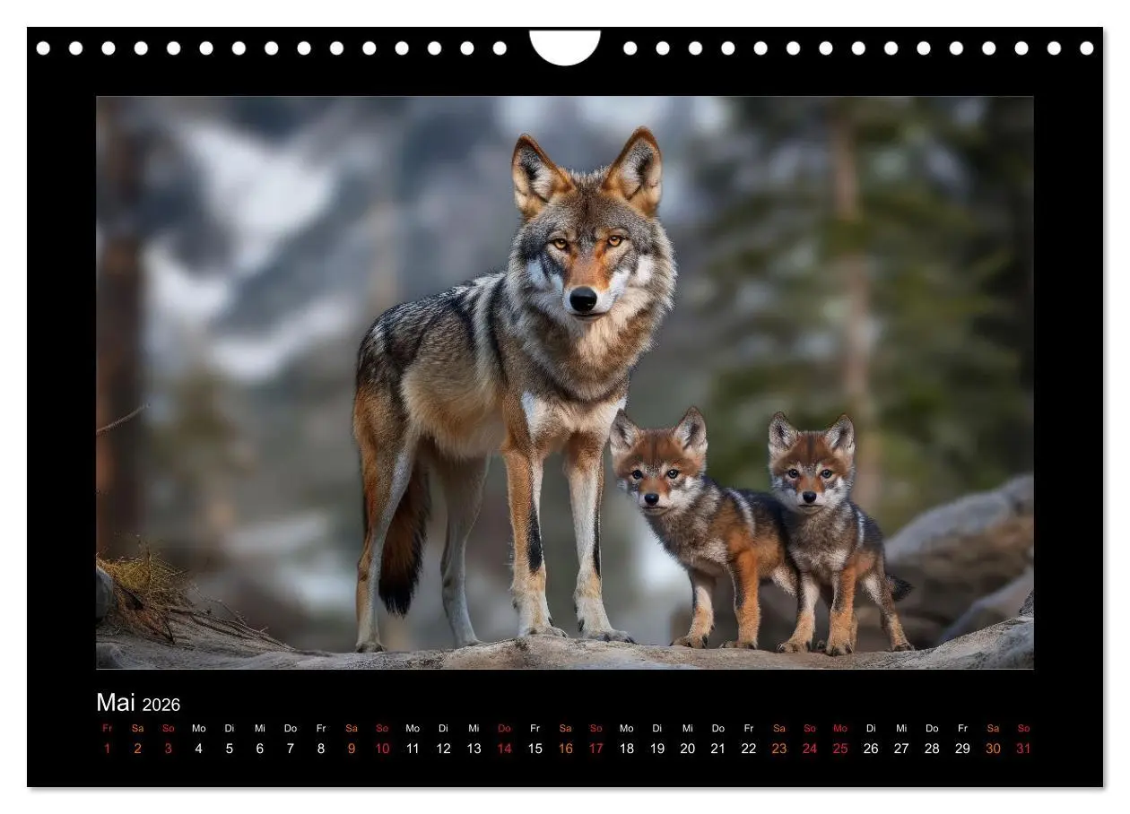 Bild: 9783457257463 | Geheimnisvolle Wildnis Deutschlands (Wandkalender 2026 DIN A4...