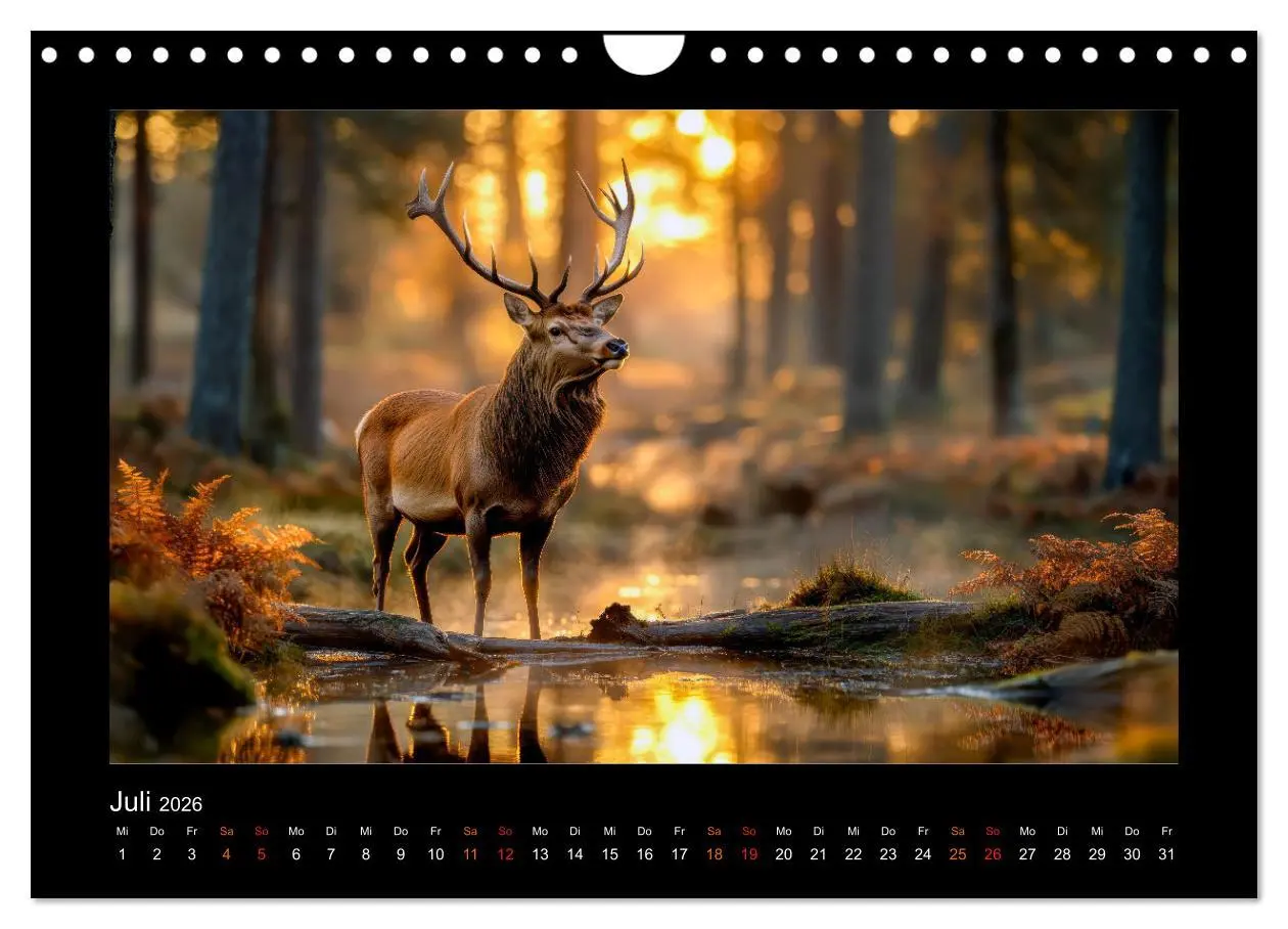 Bild: 9783457257463 | Geheimnisvolle Wildnis Deutschlands (Wandkalender 2026 DIN A4...