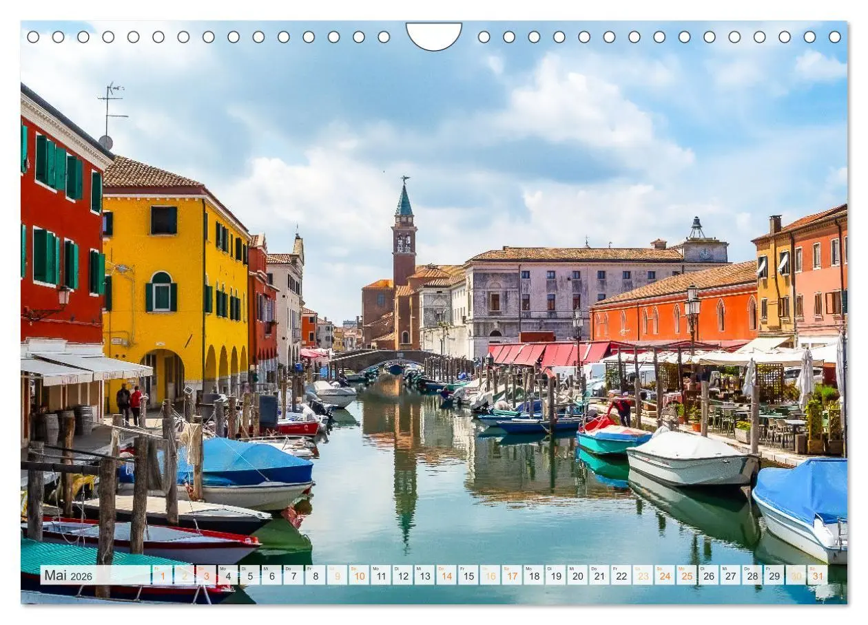 Bild: 9783457327463 | ItalienReise Venedig Chioggia Comacchio (Wandkalender 2026 DIN A4...