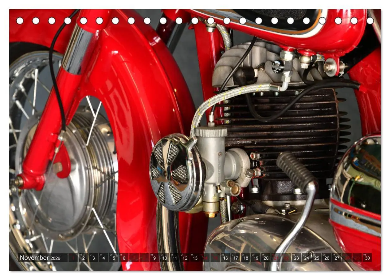Bild: 9783457877463 | Puch 250 SGS Motorrad - Oldie aus Österreich (Tischkalender 2026...