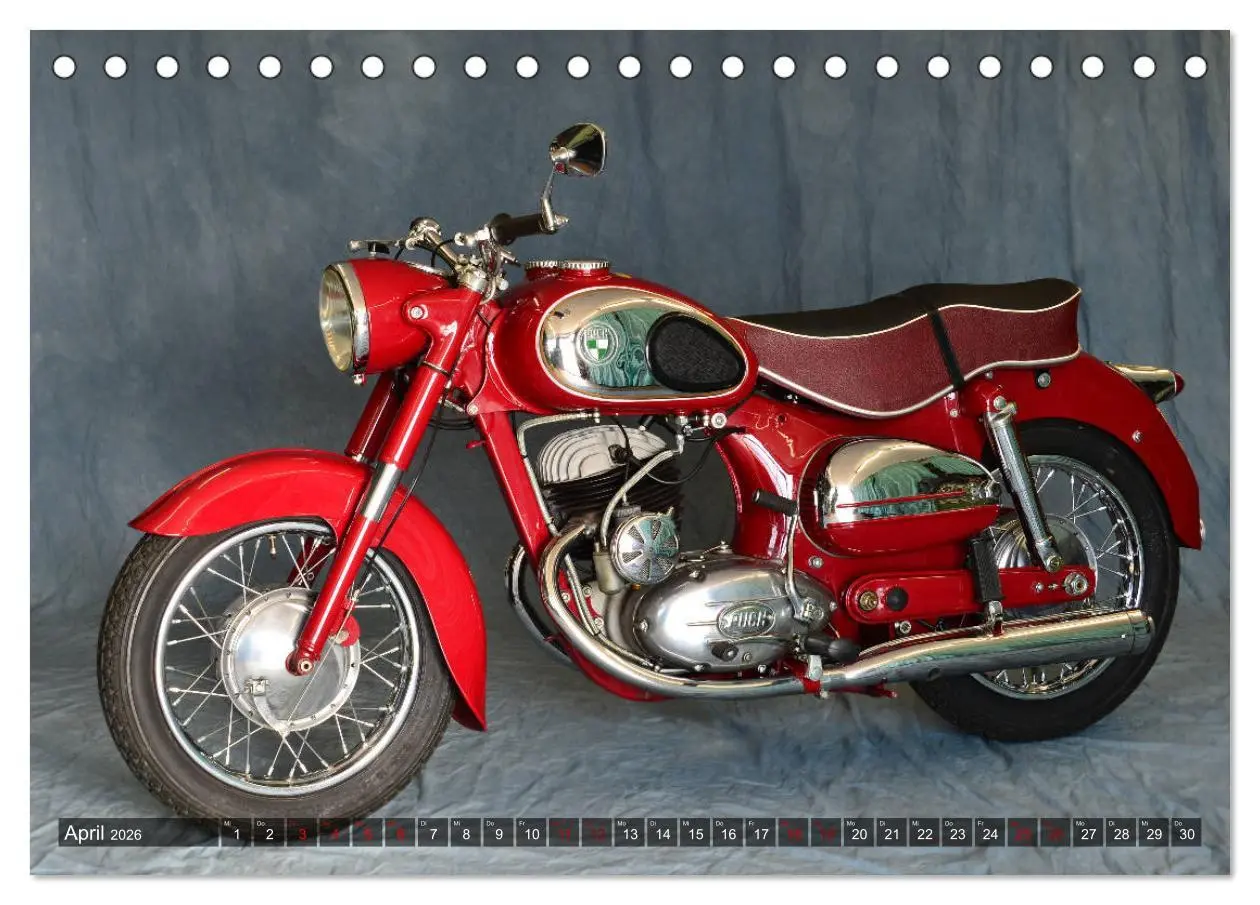 Bild: 9783457877463 | Puch 250 SGS Motorrad - Oldie aus Österreich (Tischkalender 2026...