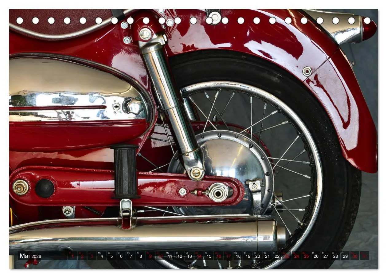 Bild: 9783457877463 | Puch 250 SGS Motorrad - Oldie aus Österreich (Tischkalender 2026...