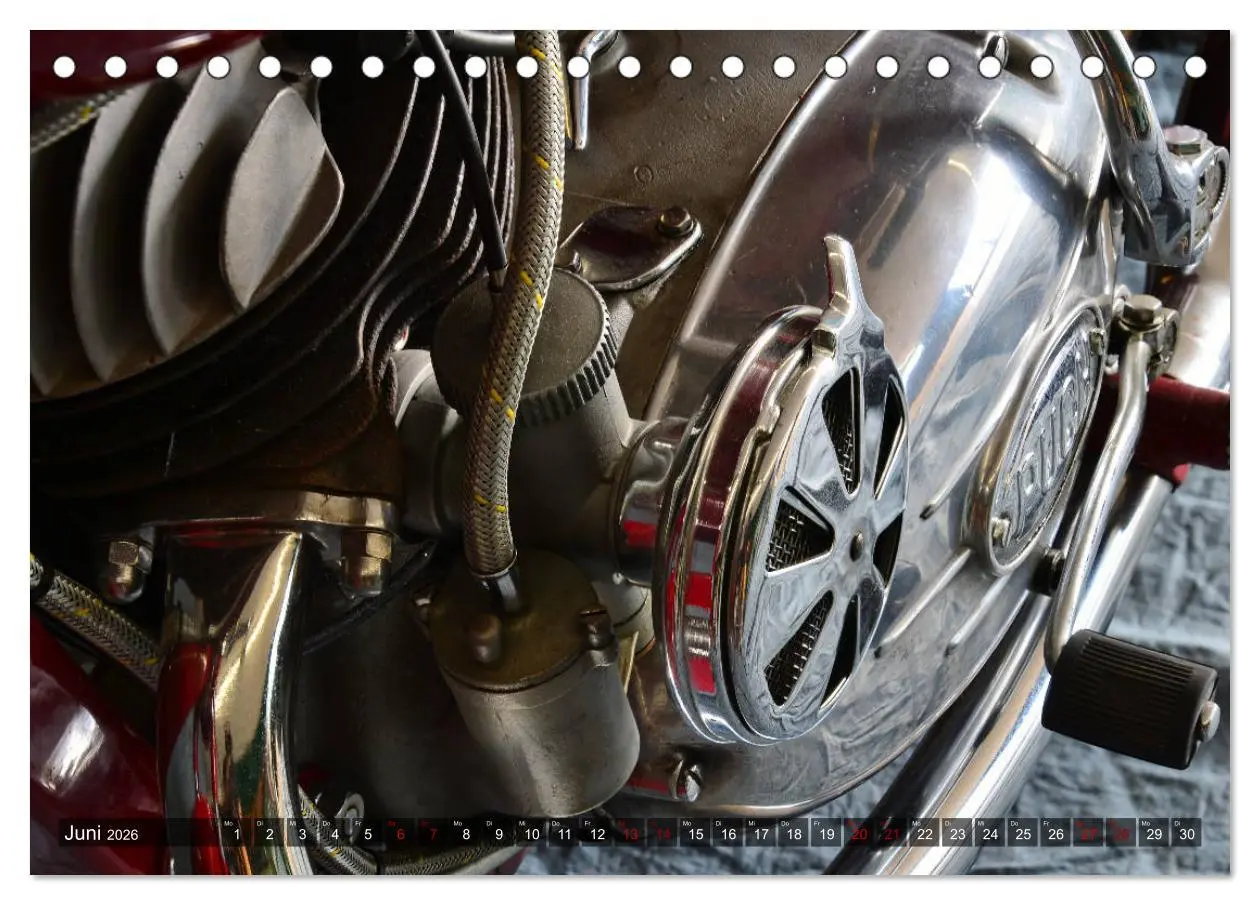 Bild: 9783457877463 | Puch 250 SGS Motorrad - Oldie aus Österreich (Tischkalender 2026...