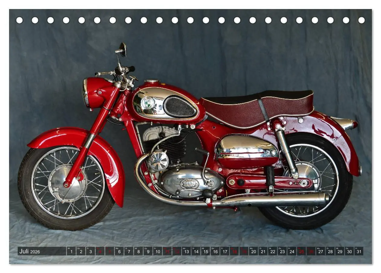 Bild: 9783457877463 | Puch 250 SGS Motorrad - Oldie aus Österreich (Tischkalender 2026...