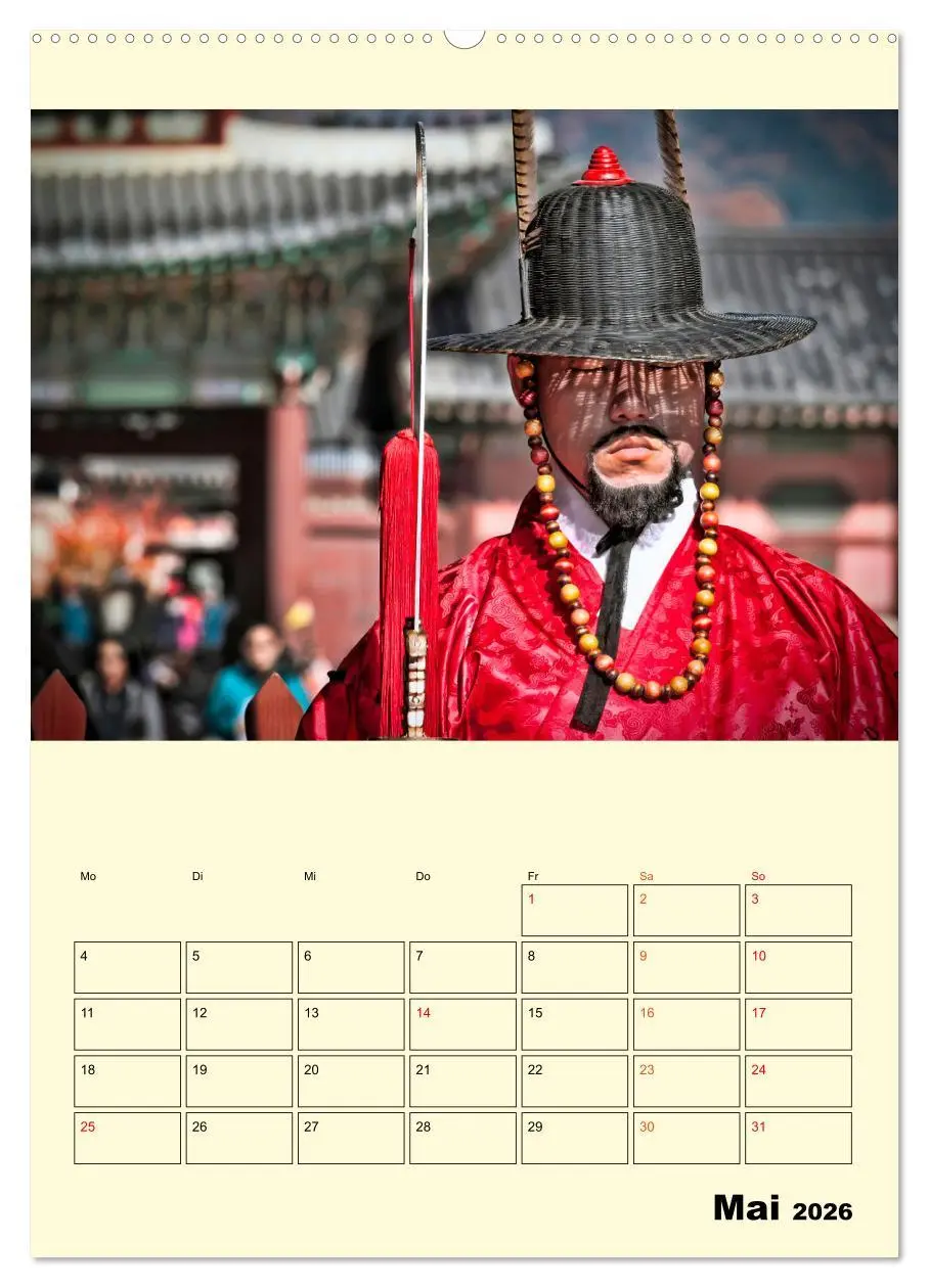 Bild: 9783516347463 | Südkorea - Tradition und Hightech (Wandkalender 2026 DIN A2 hoch),...