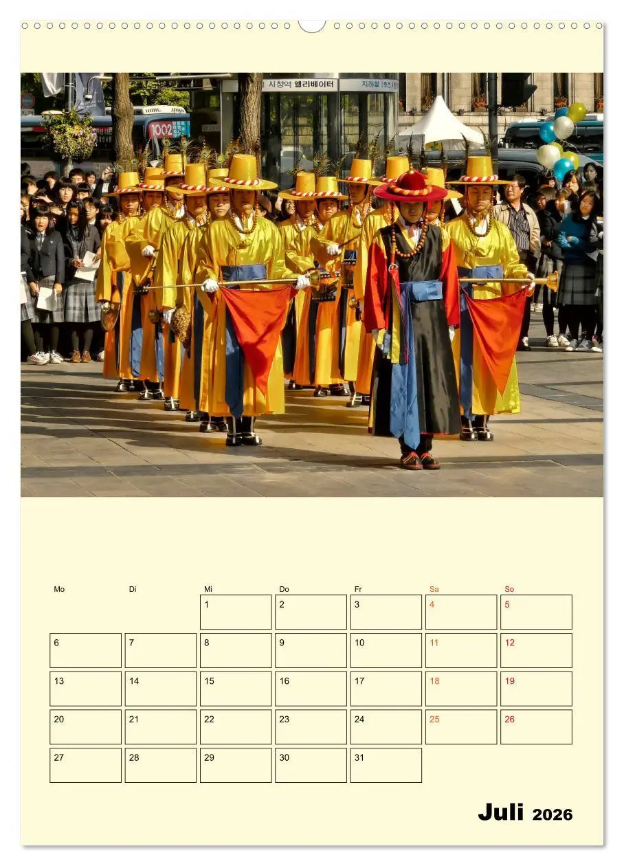Bild: 9783516347463 | Südkorea - Tradition und Hightech (Wandkalender 2026 DIN A2 hoch),...