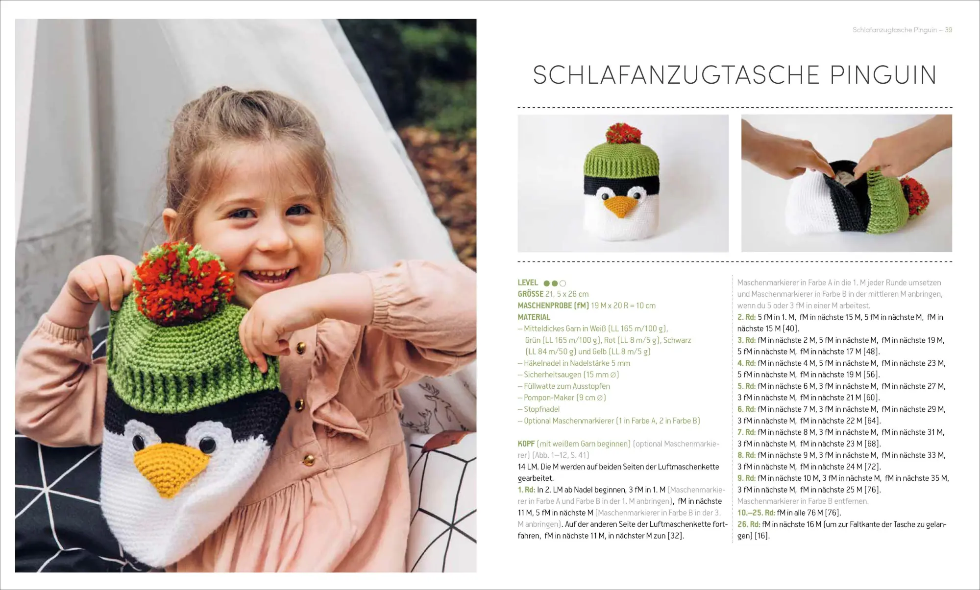 Bild: 9783841067463 | Tierisch süße Rucksäcke &amp; Taschen häkeln | Chabepatterns | Buch | 2023