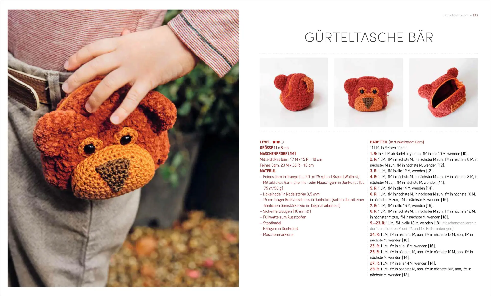 Bild: 9783841067463 | Tierisch süße Rucksäcke &amp; Taschen häkeln | Chabepatterns | Buch | 2023