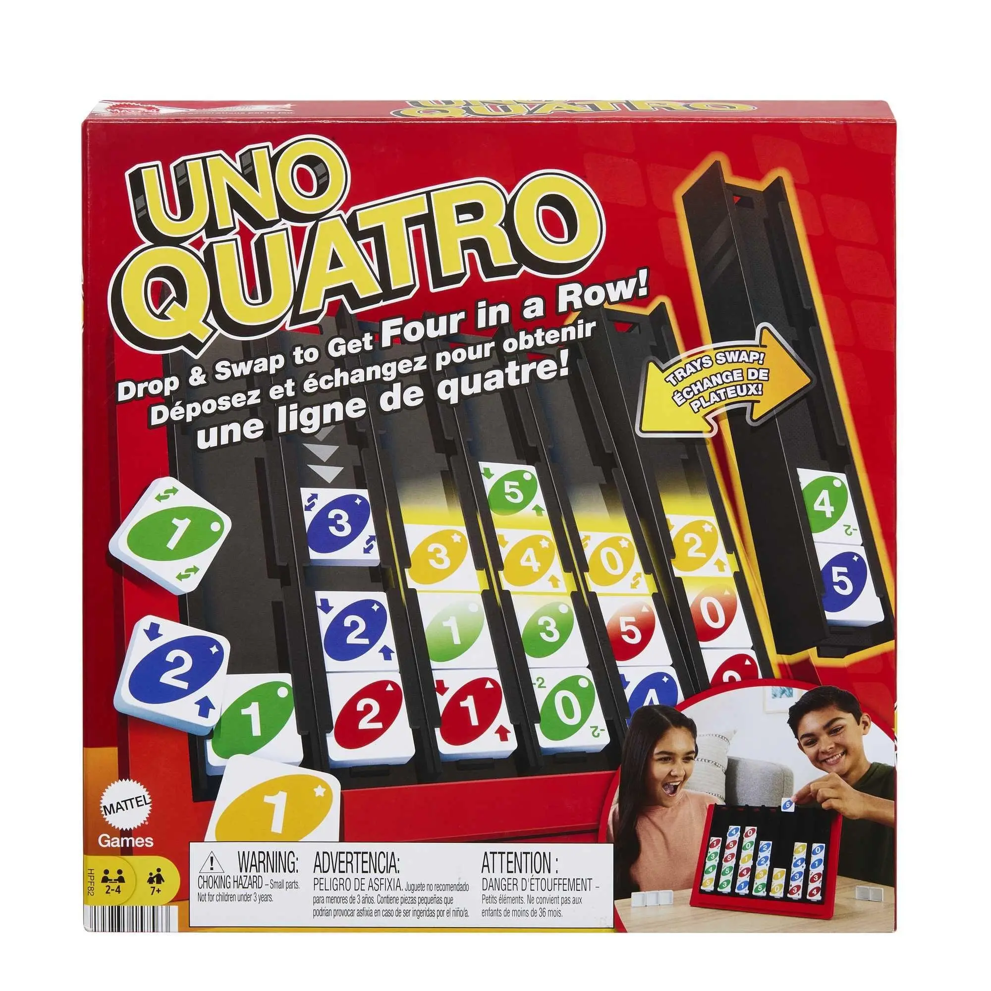 Cover: 194735157563 | UNO Quatro | Spiel | HPF82 | Deutsch | 2023 | Mattel GmbH