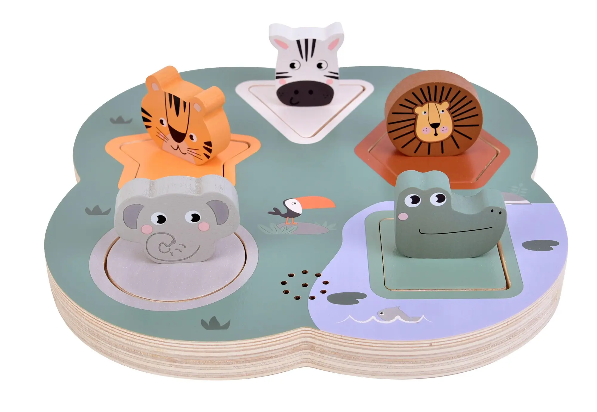 Bild: 4020972127563 | Setzpuzzle 3D Tierlaute "Safari" | Spiel | 12756 | Deutsch | 2025