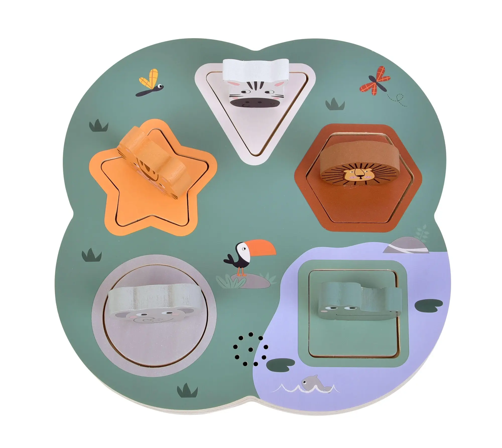 Bild: 4020972127563 | Setzpuzzle 3D Tierlaute "Safari" | Spiel | 12756 | Deutsch | 2025