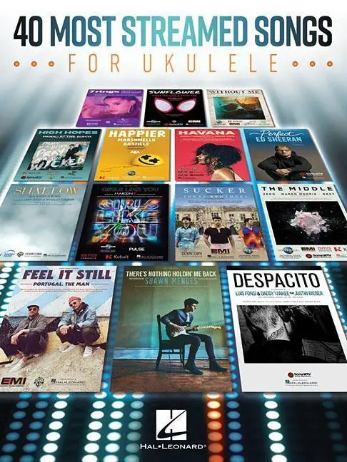Cover: 9781540057563 | 40 Most Streamed Songs for Ukulele | Hal Leonard Corp | Taschenbuch