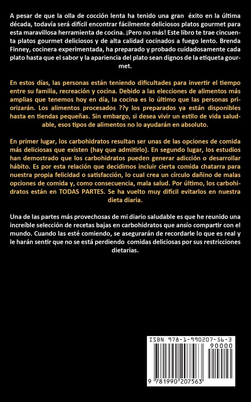 Rückseite: 9781990207563 | Olla De Cocción Lenta | Narciso Ortiz | Taschenbuch | Spanisch | 2021