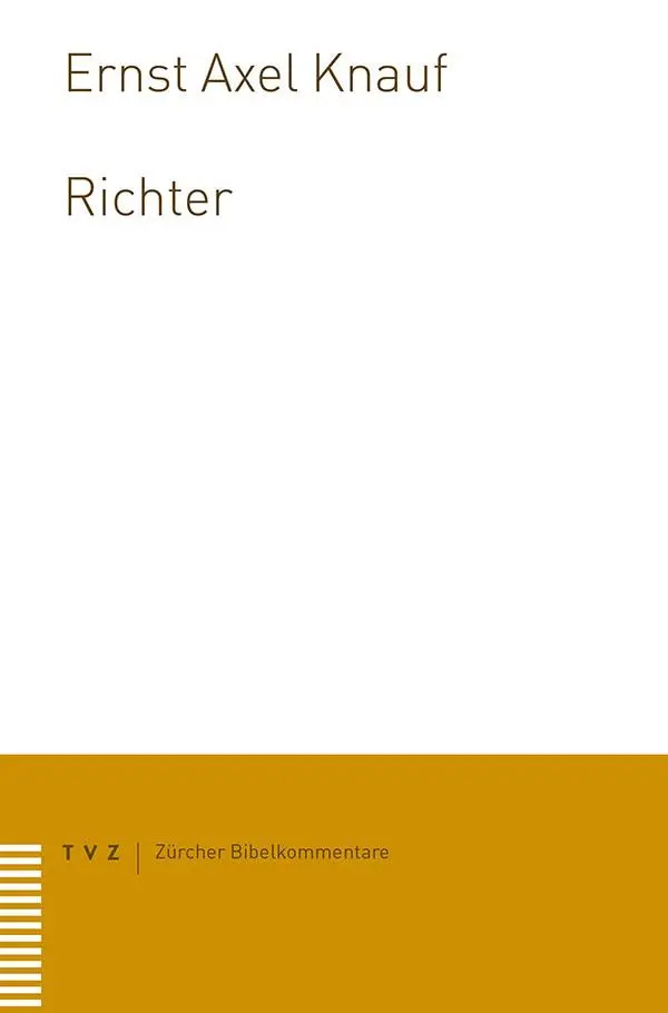 Cover: 9783290147563 | Richter | Zürcher Bibelkommentare. Altes Testament 7 | Knauf | Buch