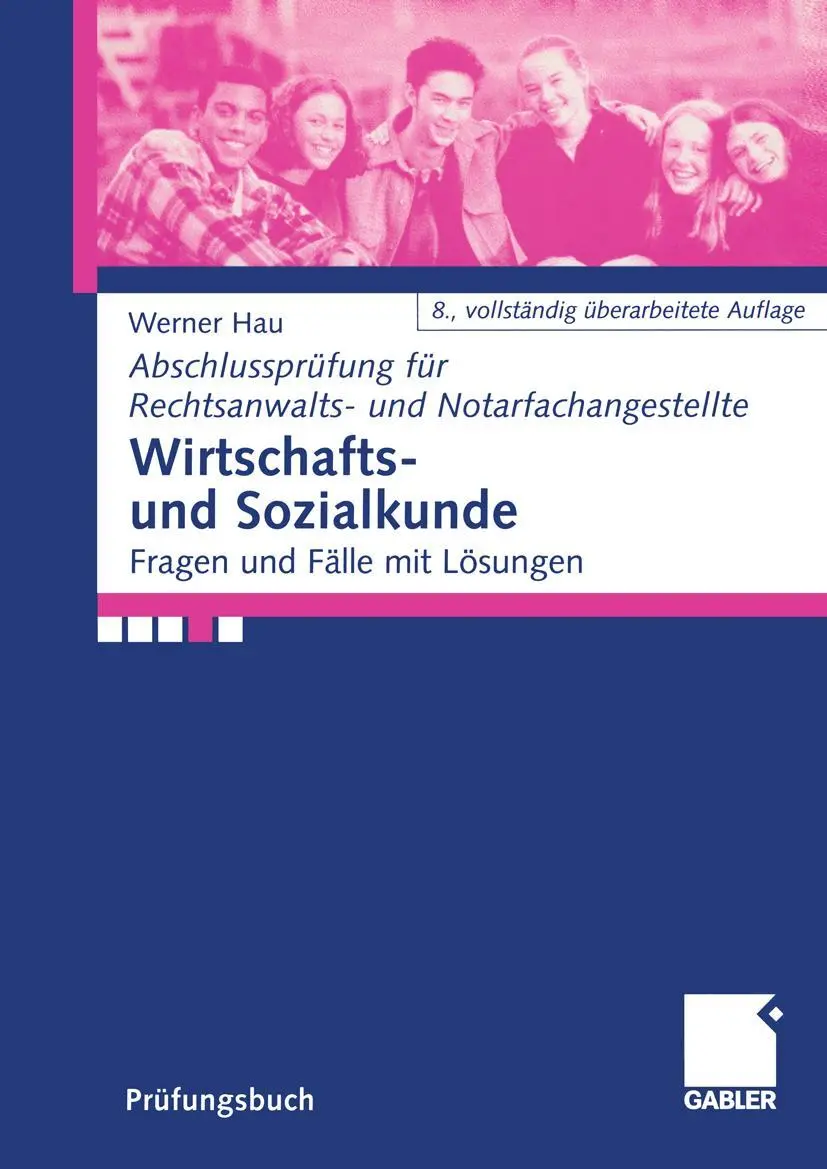 Cover: 9783409897563 | Wirtschafts- und Sozialkunde | Fragen und Fälle mit Lösungen | Hau
