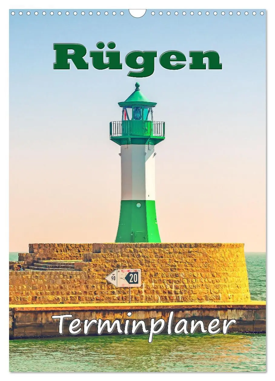 Cover: 9783435917563 | Rügen - Terminplaner (Wandkalender 2025 DIN A3 hoch), CALVENDO...