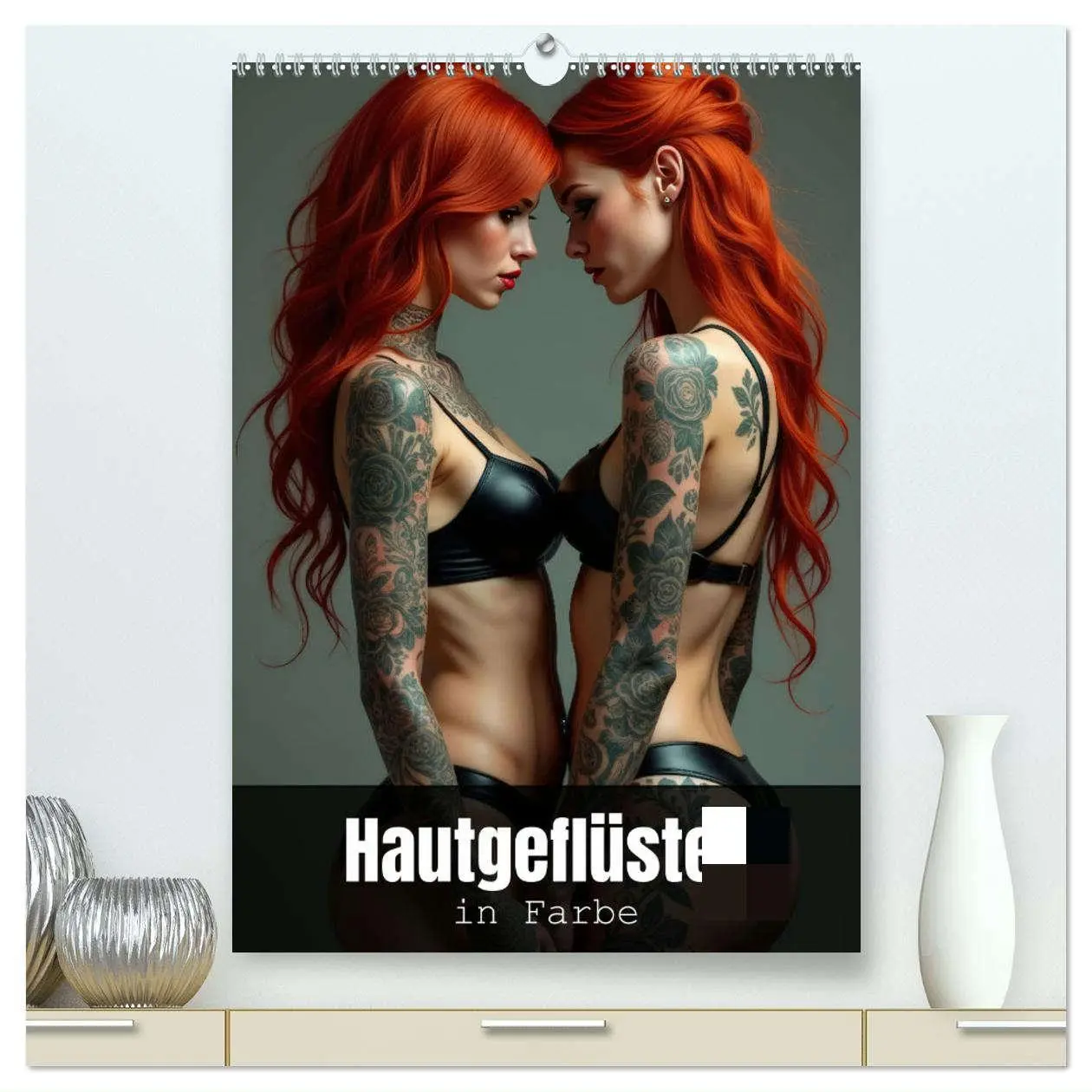 Cover: 9783457247563 | Hautgeflüster in Farbe (hochwertiger Premium Wandkalender 2026 DIN...