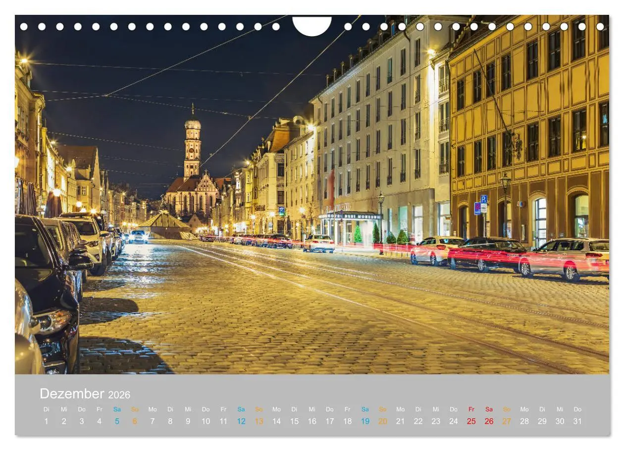 Bild: 9783457797563 | Augsburg - Stadt der Renaissance (Wandkalender 2026 DIN A4 quer),...