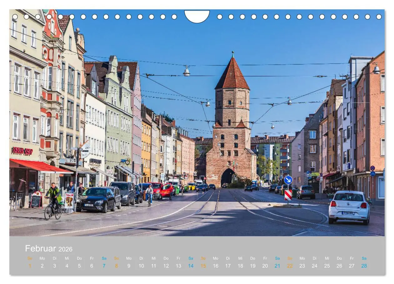 Bild: 9783457797563 | Augsburg - Stadt der Renaissance (Wandkalender 2026 DIN A4 quer),...