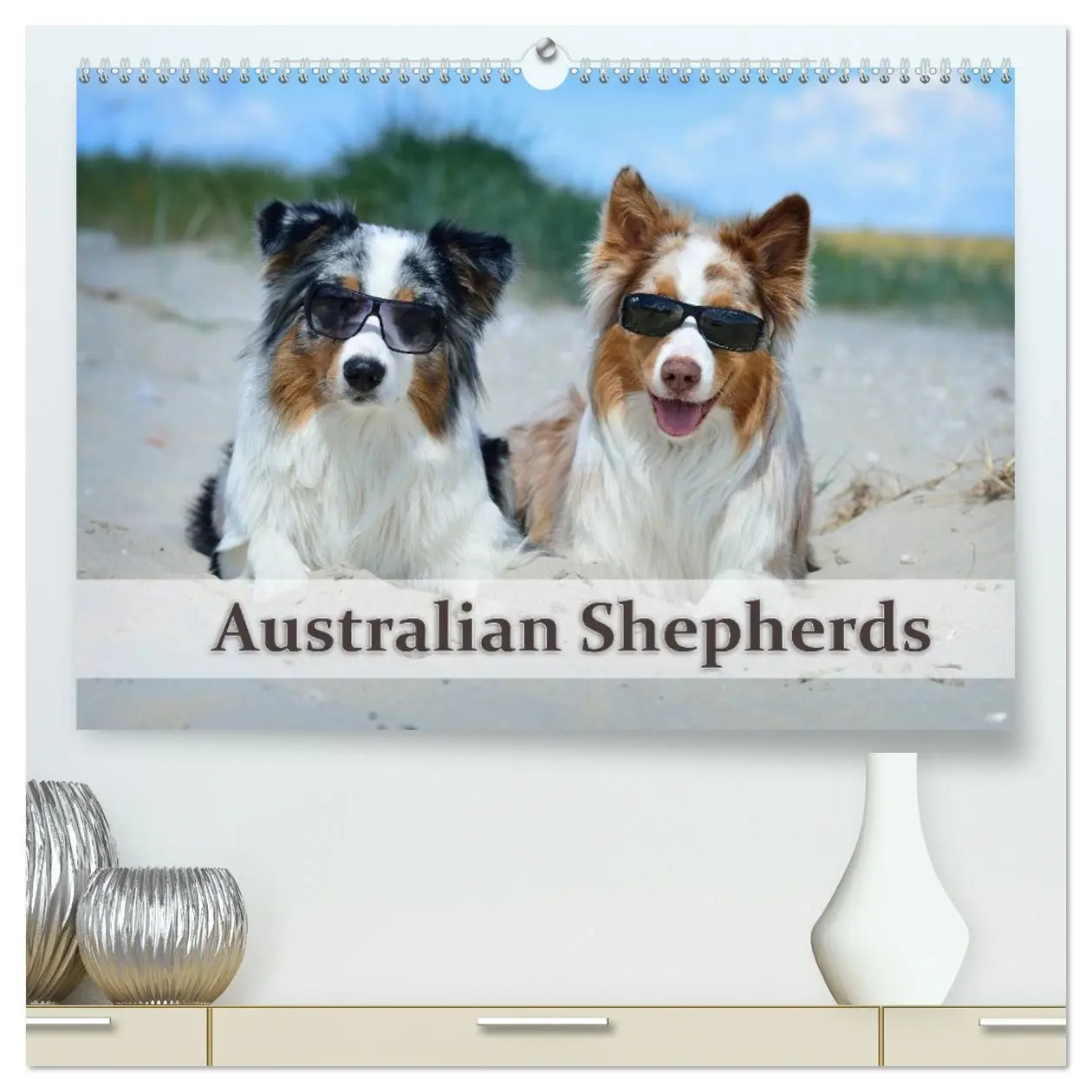Cover: 9783516197563 | Wunderbare Australian Shepherds (hochwertiger Premium Wandkalender...