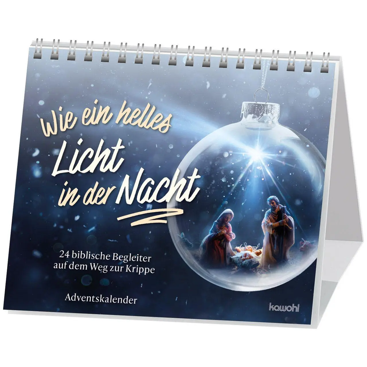 Cover: 9783863387563 | Wie ein helles Licht in der Nacht | Kalender | 26 S. | Deutsch