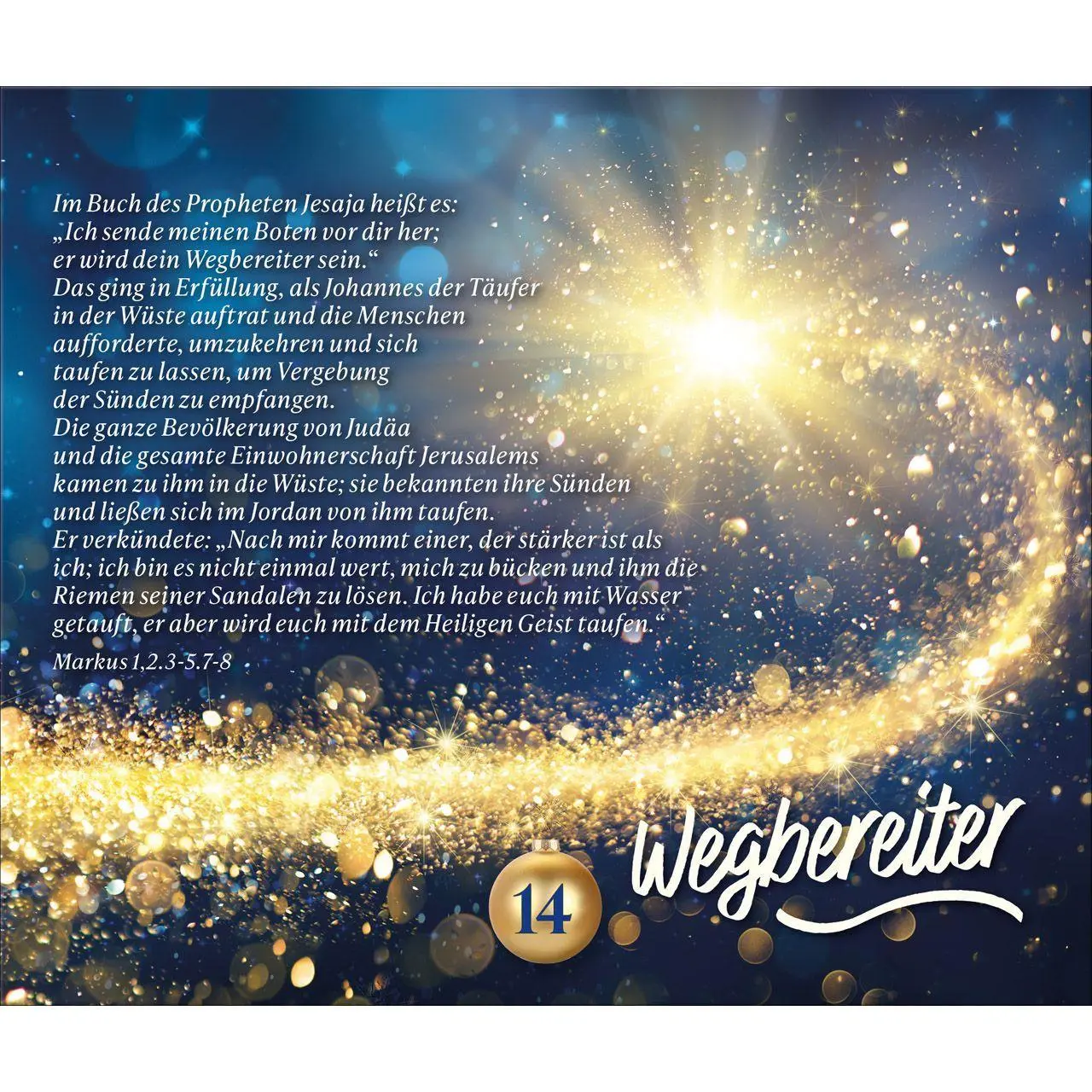 Bild: 9783863387563 | Wie ein helles Licht in der Nacht | Kalender | 26 S. | Deutsch