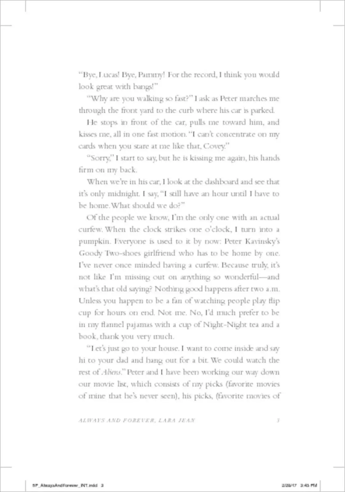 Bild: 9781407177663 | Always and Forever, Lara Jean | Jenny Han | Taschenbuch | 325 S.