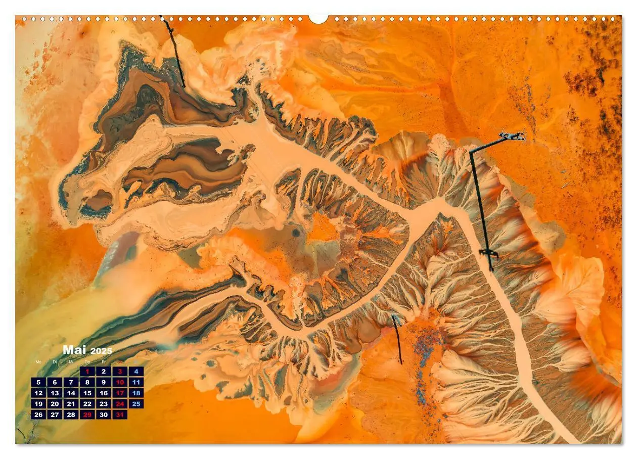 Bild: 9783383817663 | ABOVE - Die Welt von oben in ihrer abstraktesten Form (Wandkalender...