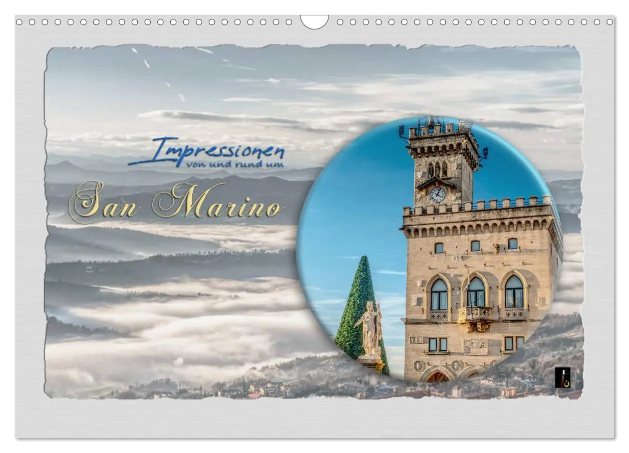 Cover: 9783457787663 | Impressionen - von und rund um San Marino (Wandkalender 2026 DIN A3...