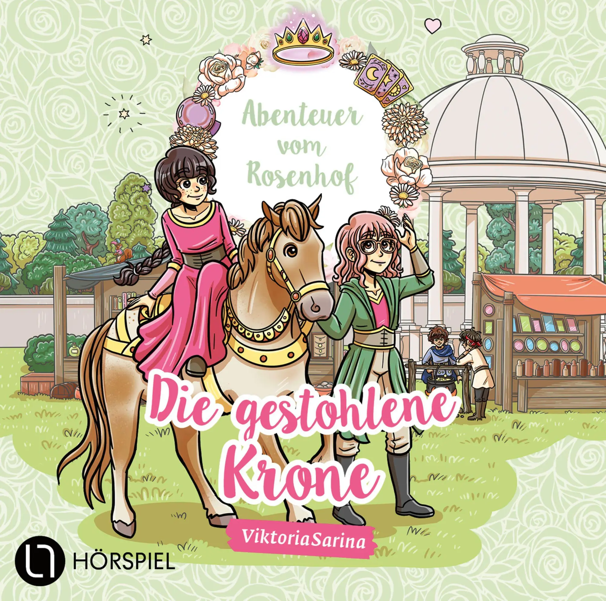 Cover: 9783785787663 | Abenteuer vom Rosenhof. Die gestohlene Krone | Folge 06. Hörspiel.