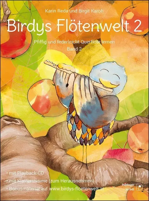 Cover: 9783902667663 | Birdys Flötenwelt, m. Audio-CD. Bd.2 | Karin Reda (u. a.) | Buch