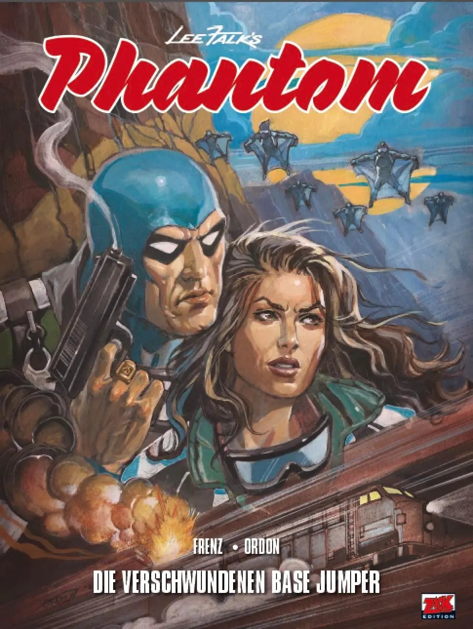 Cover: 9783949987663 | Phantom Bd. 1 | Die verschwundenen Base Jumper | Bernd Frenz | Buch