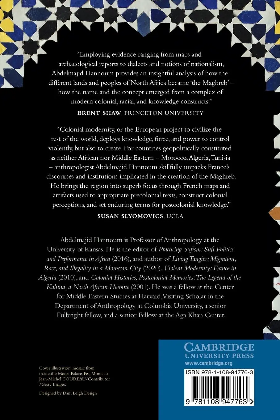 Rückseite: 9781108947763 | The Invention of the Maghreb | Abdelmajid Hannoum | Taschenbuch | 2021