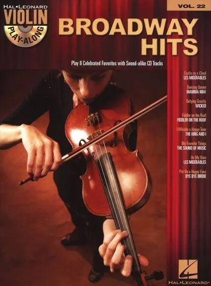 Cover: 9781617807763 | Broadway Hits: Violin Play-Along Volume 22 | Hal Leonard Corp | Buch