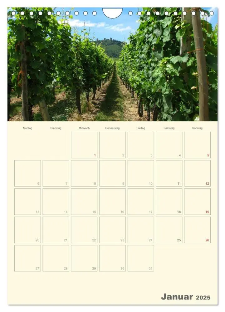 Bild: 9783457087763 | Unterwegs im Elsass - Terminplaner (Wandkalender 2025 DIN A4 hoch),...