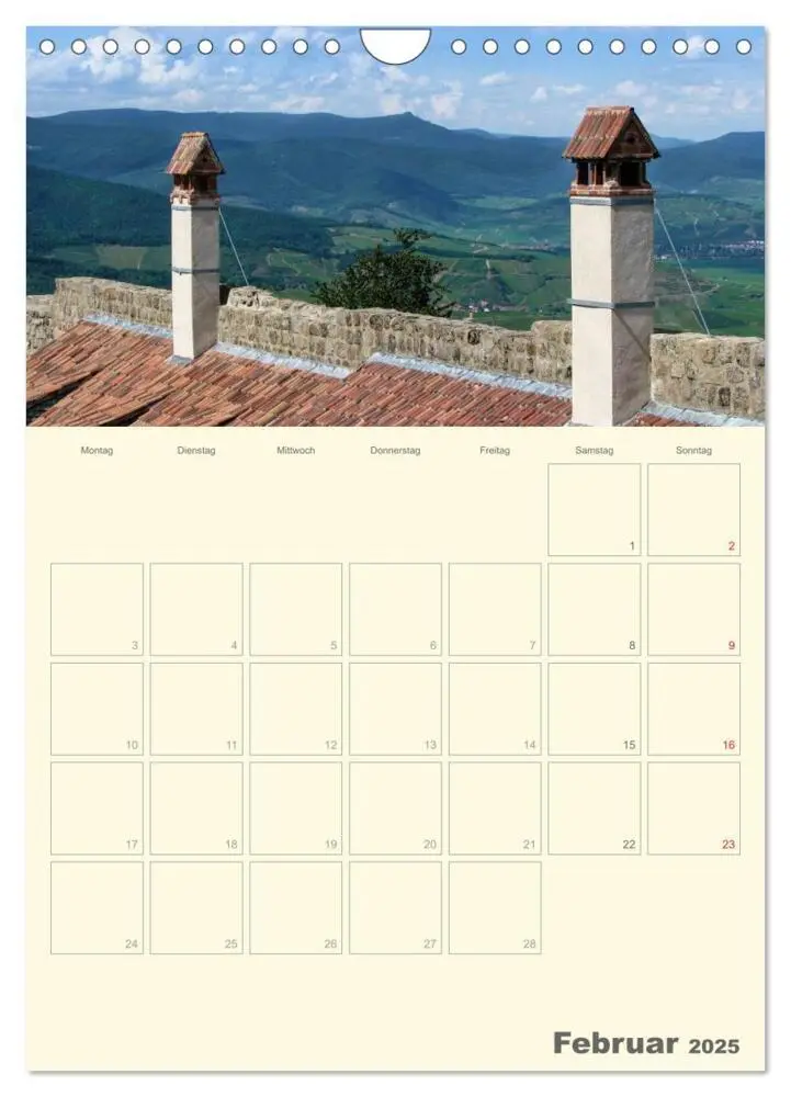 Bild: 9783457087763 | Unterwegs im Elsass - Terminplaner (Wandkalender 2025 DIN A4 hoch),...