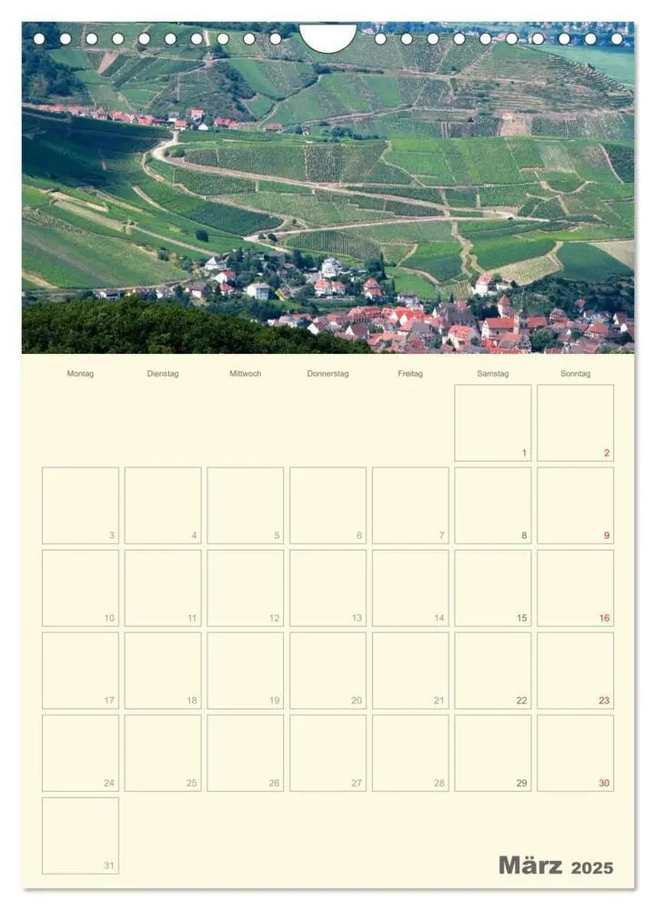 Bild: 9783457087763 | Unterwegs im Elsass - Terminplaner (Wandkalender 2025 DIN A4 hoch),...