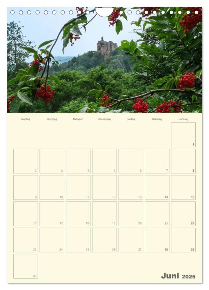 Bild: 9783457087763 | Unterwegs im Elsass - Terminplaner (Wandkalender 2025 DIN A4 hoch),...