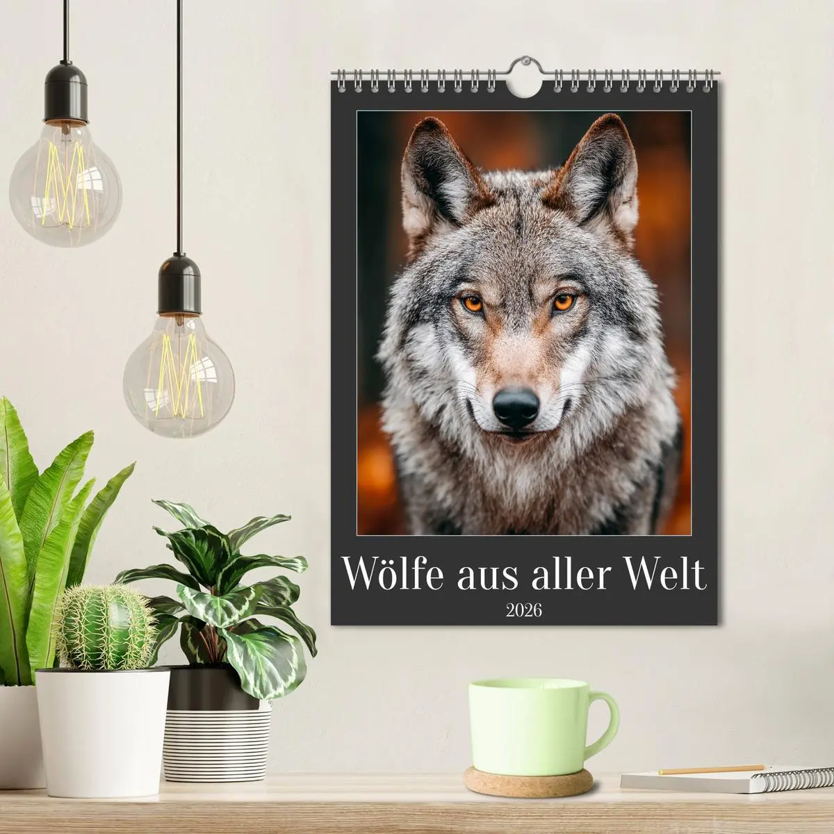 Bild: 9783516627763 | Wölfe aus aller Welt (Wandkalender 2026 DIN A4 hoch), CALVENDO...