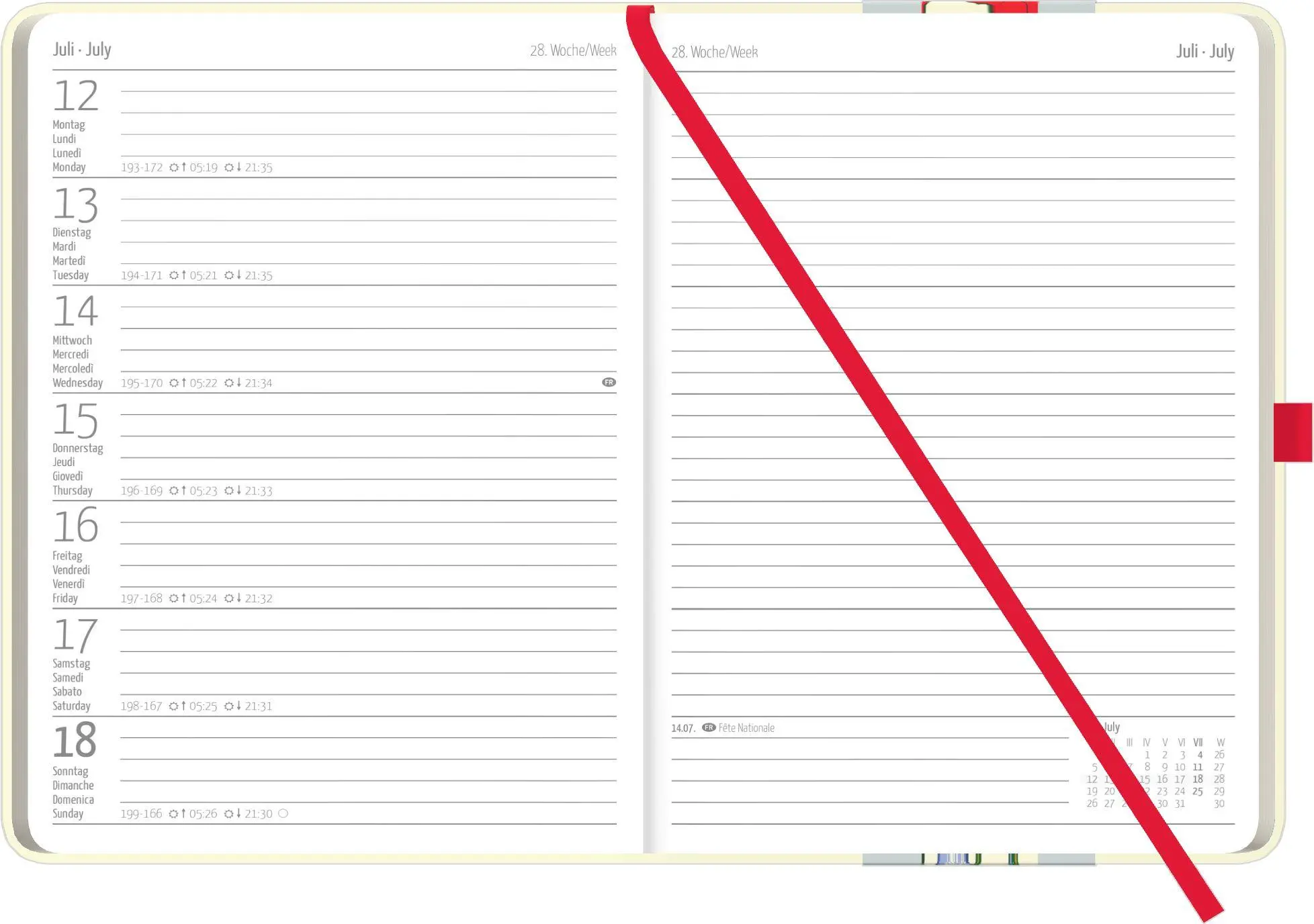 Bild: 4069095017863 | Kat Menschik - Notizkalender - Poppy 2027 | KG | Kalender | 14 S.