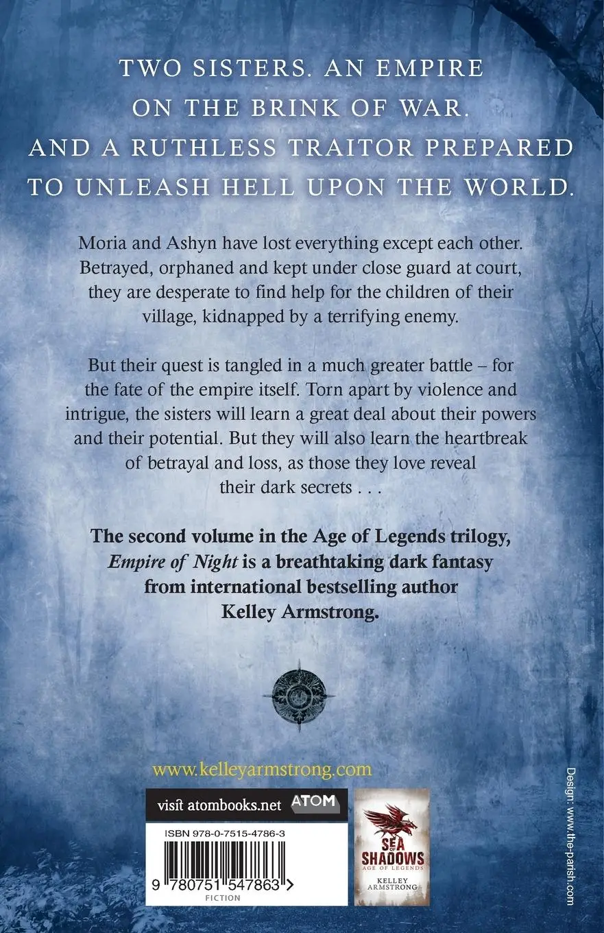 Rückseite: 9780751547863 | Empire of Night | Book 2 in the Age of Legends Trilogy | Armstrong
