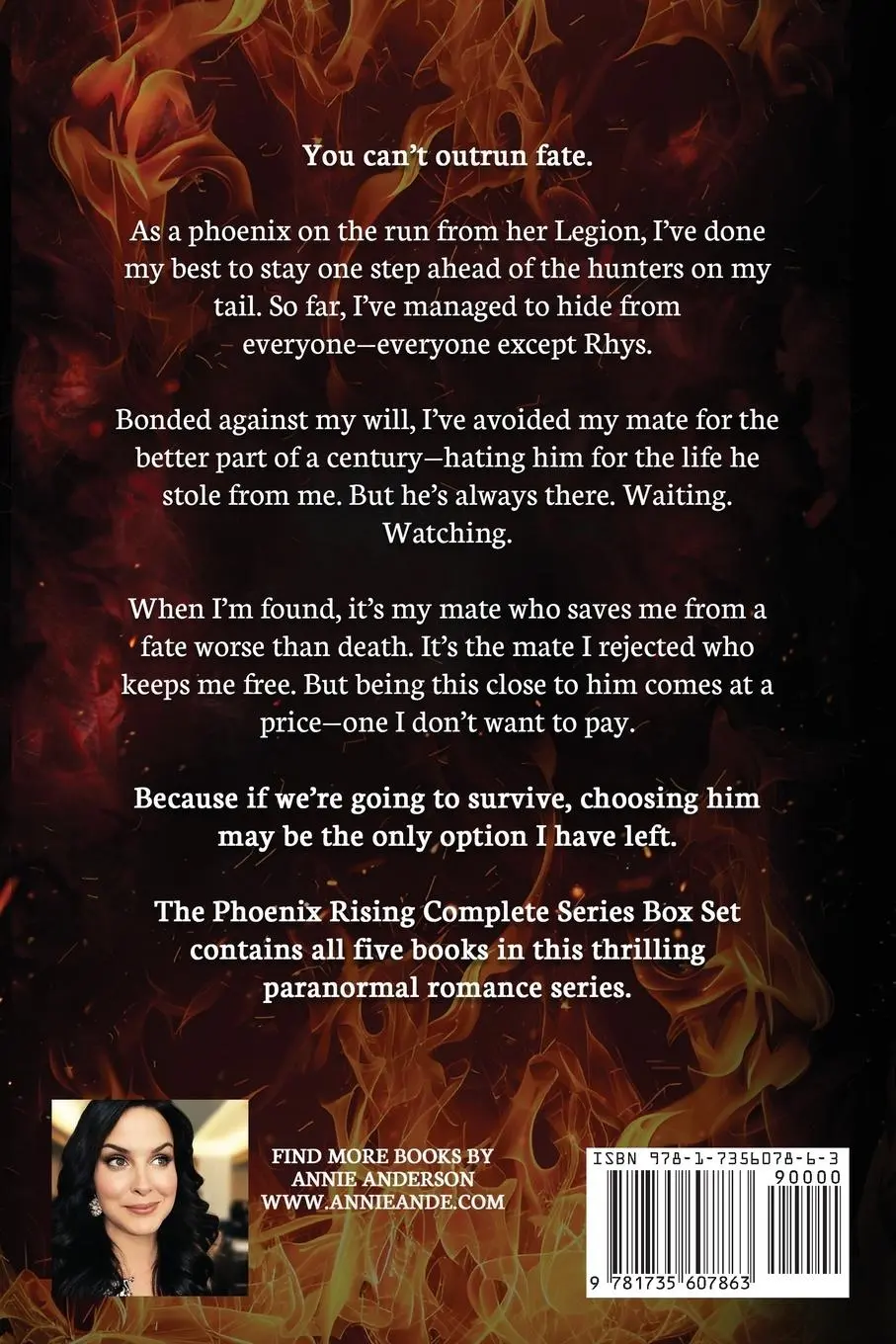 Rückseite: 9781735607863 | Phoenix Rising Complete Series | Annie Anderson | Taschenbuch | 2022